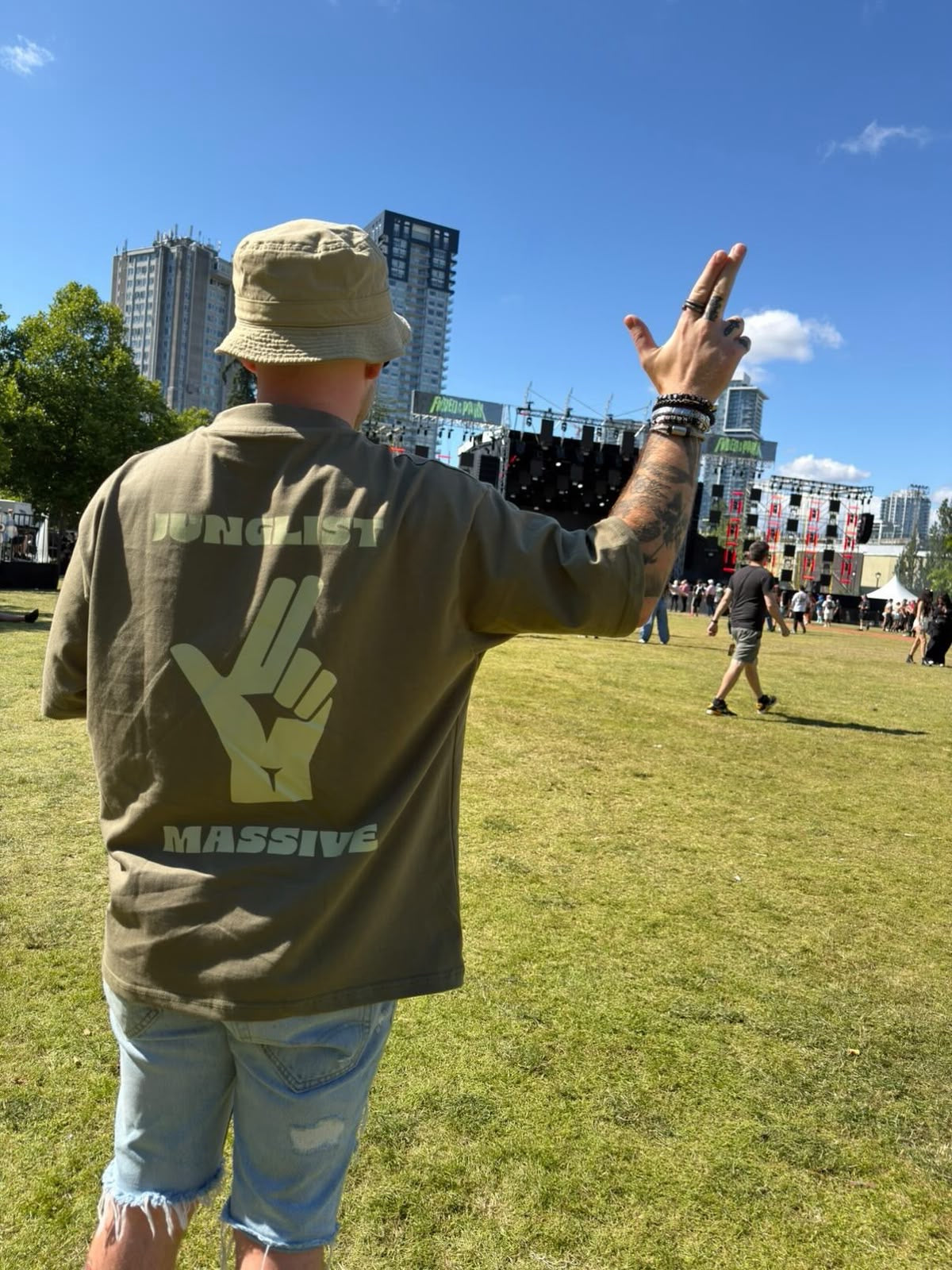 Junglist Massive Oversized Cotton T-Shirt