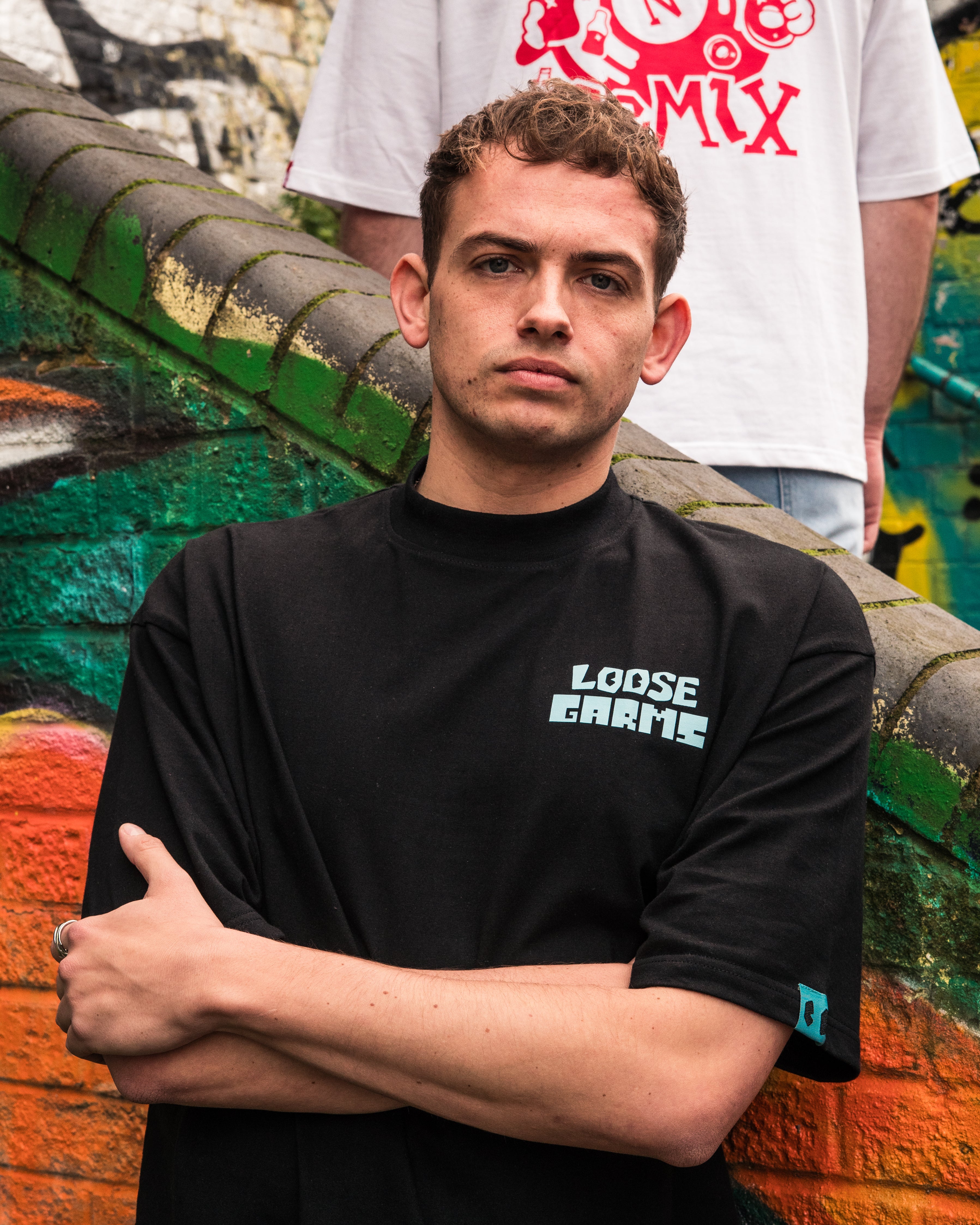 Bass Invaders Oversized Cotton T-Shirt - Loose Garms