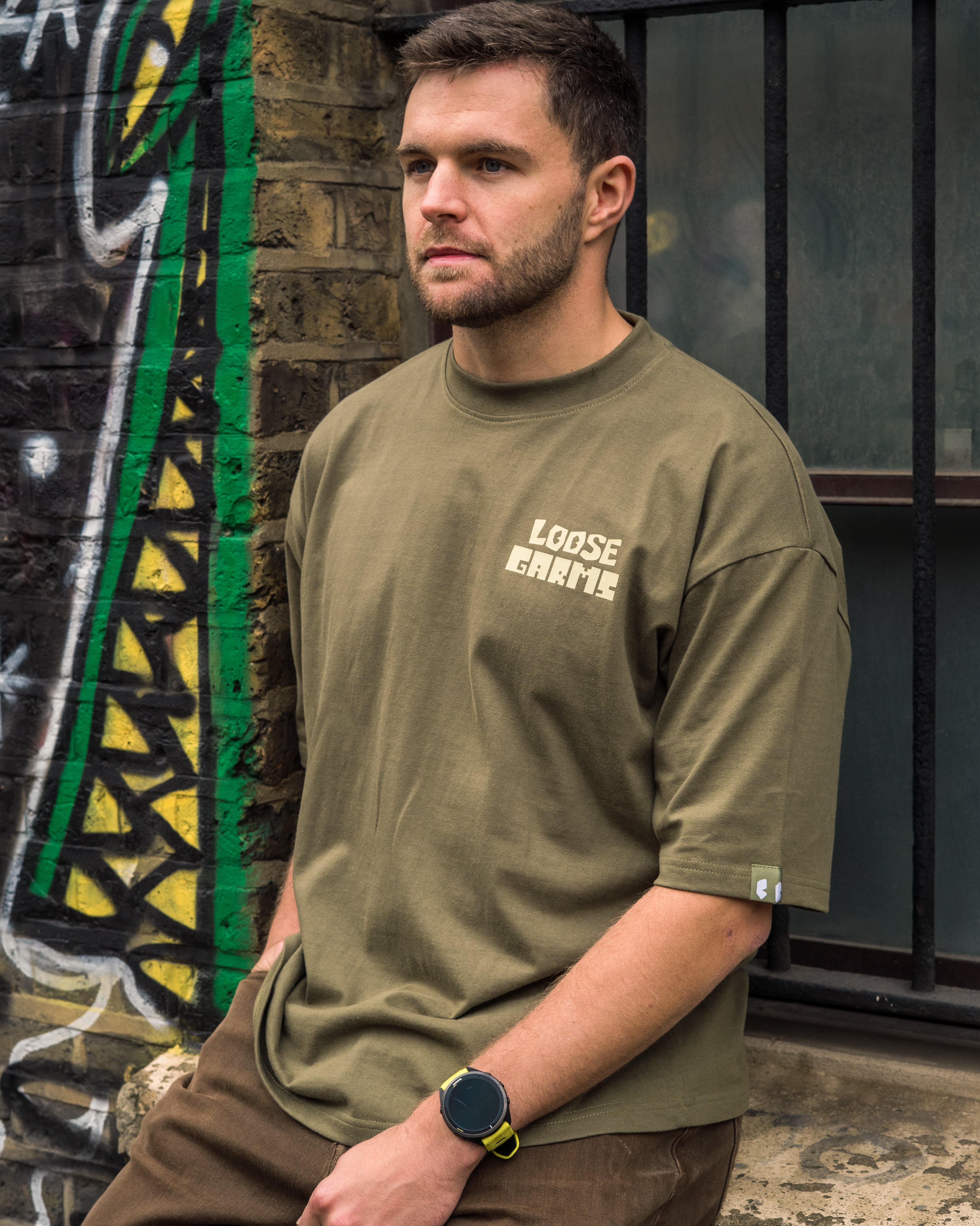 Junglist Massive Oversized Cotton T-Shirt - Loose Garms